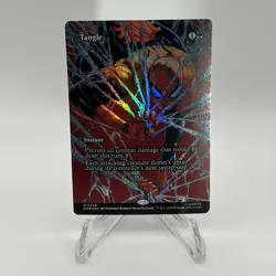Tangle - Spider-Man MTG Borderless FOIL 0038 Marvel Card NM/M - Image 1