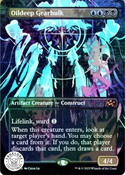 MTG Oildeep Gearhulk (215) | NM Foil | Aetherdrift (DFT) - Image 1