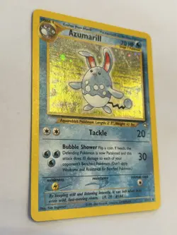 Azumarill 2/111 Holo Rare Neo Genesis Lightly Played Pokemon Card - Image 2
