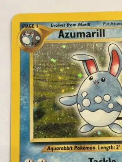 Azumarill 2/111 Holo Rare Neo Genesis Lightly Played Pokemon Card - Image 3