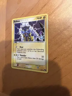 Pokemon Card - Raikou 3/17 POP Series 2 Rare Holo - Image 1