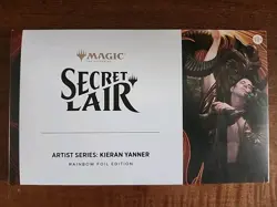 MTG Secret Lair Artist Series: Kieran Yanner Rainbow Foil Edition - Sealed - Image 1