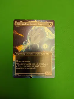 Aang, Swift Savior (0298) (Borderless) Avatar: The Last Airbender Foil - Image 2