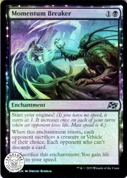 MTG Momentum Breaker (97) | NM Foil | Aetherdrift (DFT) - Image 1
