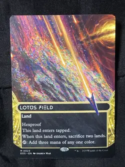 Lotus Field (0023) (Borderless) Edge of Eternities: Stellar Sights Regular - Image 1