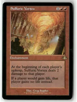 Sulfuric Vortex (Retro Frame) R Dominaria Remastered 332 NM - Image 1