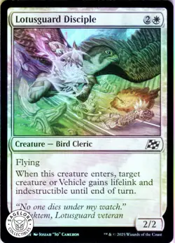 MTG Lotusguard Disciple (21) | NM Foil | Aetherdrift (DFT) - Image 1