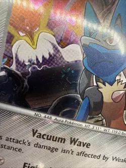 Pokemon: Lucario 63/124 Cosmos Holo XY- Sealed Knockout Collection Promo - Image 3
