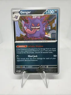 Gengar Reverse Holo Rare - Perfect Order Pokemon - Unplayed NEW NM!! 050/088 - Image 1