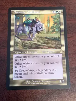 Near Mint, English - 1 x MTG Tolsimir Wolfblood - Retro Frame Ravnica Remastered - Image 1