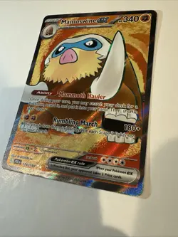 Mamoswine ex 174/159 Journey Together Full Art Pokemon TCG Near Mint - Image 3