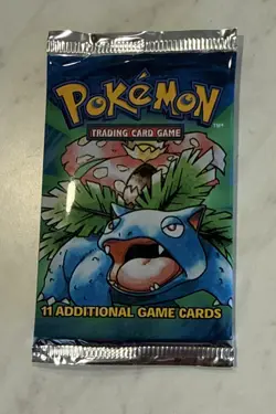 Pokemon Base Set Unlimited Booster Pack Art Set - Image 5