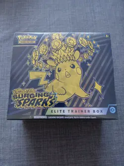Pokemon TCG Scarlet & Violet - Surging Sparks Elite Trainer Box ETB - Image 1