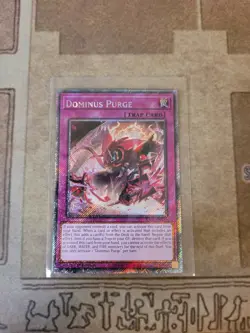 YUGIOH DOMINUS PURGE RA05-EN150 PLATINUM RARE 1ST ED NM - Image 1