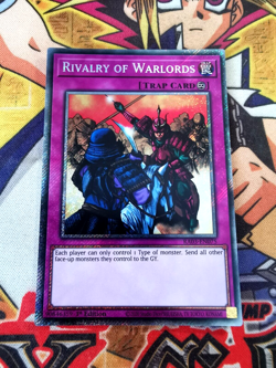 Rivalry of Warlords ra03-en075 (NEW) Platinum-Secret Rare Yu-Gi-Oh! - Image 1