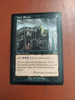 Dark Ritual Urza's Saga Magic The Gathering LP MTG - Image 1