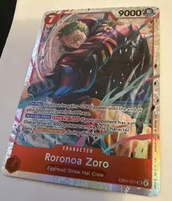 One Piece Roronoa Zoro EB04-007 SR ENGLISH OP15 - Image 4