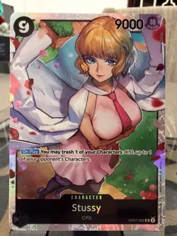 Stussy OP07-085 SR Foil - One Piece 500 Years in the Future - NM/M - Image 1