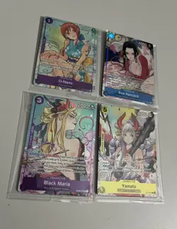 One Piece Illustration Box Vol 1 & 2 Promo Lot O-Nami Boa Hancock Yamato Maria!! - Image 1