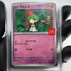 PSA 9 Pokemon Card Ralts 021/M-P McDOnalds Promo Japanese Karte [9] 2 - Image 3