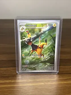 Heliolisk #177/167 - Twilight Masquerade - Illustration Rare Holo Pokemon Card - Image 1