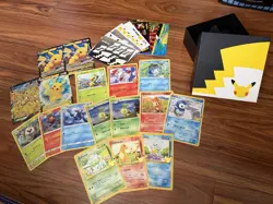 Pokemon- Big Cards 25th Empty Lunchbox Surging Spark Lunchbox And Binder Lot - Image 2