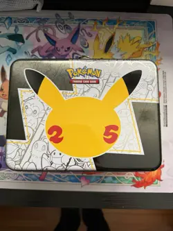 Pokemon- Big Cards 25th Empty Lunchbox Surging Spark Lunchbox And Binder Lot - Image 5