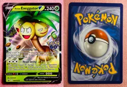 Alolan Exeggutor V SWSH225 | Sword & Shield Promo | Pokemon TCG Card | LP - Image 3