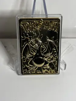 Pokemon 1999 - Burger King Promo Charizard #06 Gold Plated Card - MINT - Image 1