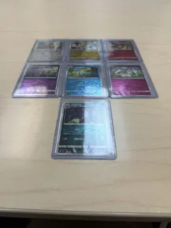 Pokemon Gem Pack Vol 2 Masterball Holo Eevee Eeveelution 7 Card Lot [NM] - Image 2