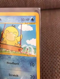 Pokemon TCG Aquapolis Psyduck Card 104/147 LP E-reader Card - Image 4