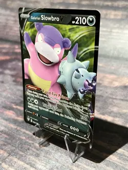 Galarian Slowbro V 099/189 Darkness Ablaze Ultra Rare Pokemon Card - Image 3