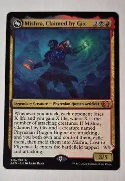 Mishra, Claimed by Gix The Brothers' War Regular - Image 1