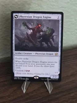 MTG Phyrexian Dragon Engine The Brothers' War Regular - Image 1