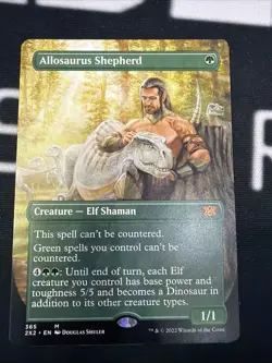 Allosaurus Shepherd (Borderless) Double Masters 2022 Regular MTG - Image 1