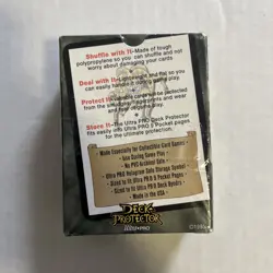 Deck Protector Ultra Pro 100 Clear Sleeves New Sealed Joker Box 1995 Vintage - Image 5