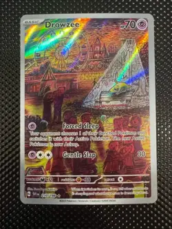 Drowzee 210/198 SV01: Scarlet & Violet Base Set Illustration Rare Pokemon NM - Image 2