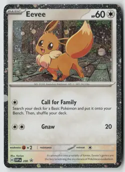 Eevee - 200 (Cosmos Holo) SVP 200 Holo Promo Scarlet & Violet Promo Pokemon MP - Image 1