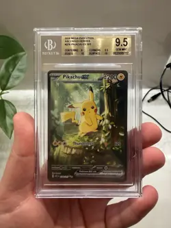 Pokemon Pikachu EX SIR Ascended Heroes #276 Beckett Gem Mint 9.5 - Image 1