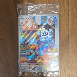 Pokemon Vanillish Holo Promo Card Pack 2024 English Nintendo Standard - Image 1