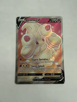 Alcremie V 064/072 Full Art Ultra Rare Shining Fates Pokemon NM - Image 1