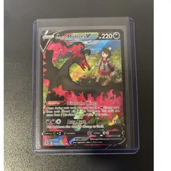 Galarian Moltres V Ultra Rare Holo TG20/TG30 Astral Radiance Pokemon TCG - Image 1