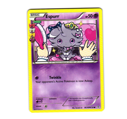 Pokemon Espurr RC14/RC32 Generations: Radiant Collection Common NM - Image 1