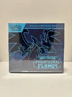 Phantasmal Flames Elite Trainer Box ETB New/Factory Sealed ✅ Pokemon TCG - Image 1
