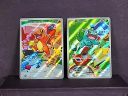 Pokemon First Partner Illustration Series 1 Promo 30th Ann. Complete SET *MINT* - Image 3