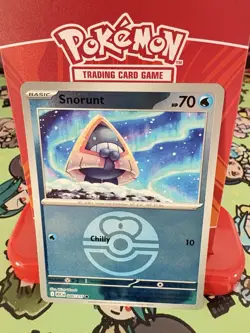 Pokemon Snorunt 046/217 Ascended Heroes Love Ball Reverse Holo NM - Image 1