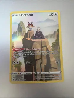Pokemon TCG Hoothoot TG12/TG30 Swsh10 Trainer Gallery Astral Radiance - Image 1