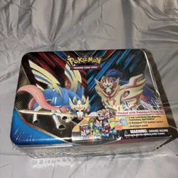 Pokemon TCG Zacian & Zamazenta Collector's Chest Tin Set - Factory Sealed - Image 1