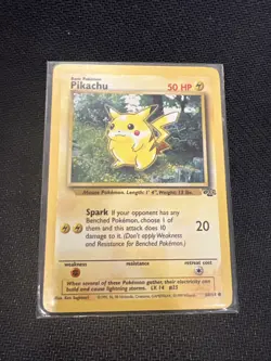 Pokemon Pikachu TCG 60/64 Jungle 1st Edition Vintage NM Condition - Image 1