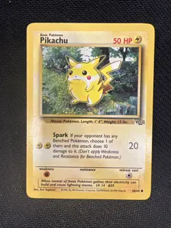 Pokemon Pikachu TCG 60/64 Jungle 1st Edition Vintage NM Condition - Image 2
